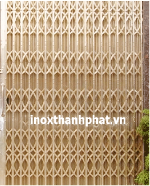 Cửa xếp inox